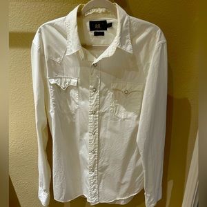 Men’s Vintage Western Shirt - Ralph Lauren ‘RR’